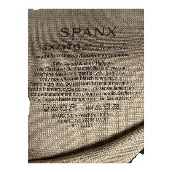 SPANX Look At Me Now Brown Black Animal Print Legging Pants 3X - Picture 4 of 5